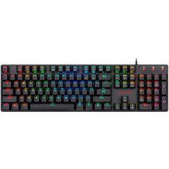 REDRAGON APAS K535-KB RGB Mechanical Gaming Keyboard, Red Switch, RGB Lighting, Black