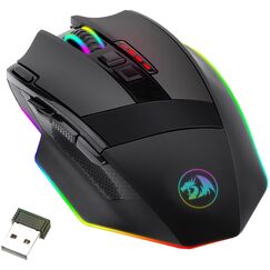 Redragon Sniper Pro wireless gaming mouse, RGB lighting, Black