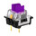 REDRAGON SMD RGB MX Switch 3Pin Clicky Linear Tactile Silent Purple Switches 100PCS, Color: Purple, PCS: 100PCS REDRAGON SMD RGB MX Switch 3Pin Clicky Linear Tactile Silent Purple Switches 100PCS, Color: Purple, PCS: 100PCS