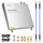 LibreVNA 100kHz-6GHz USB Full 2-Port 2CH Vector Network Analyzer CNC Housing LibreVNA 100kHz-6GHz USB Full 2-Port 2CH Vector Network Analyzer CNC Housing