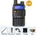Baofeng Walkie Talkie UV 5R 5W Radio 5W 8W Dual Band Ham Two Way Radio Vhf Uhf FM Radio Handheld Transceiver, Kit: 5W radio