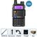 Baofeng Walkie Talkie UV 5R 8W Radio 5W 8W Dual Band Ham Two Way Radio Vhf Uhf FM Radio Handheld Transceiver, Kit: 8W radio