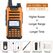 Baofeng UV-13 PRO V2 High Power Dual Band Walkie Talkie, Orange, Color: Orange