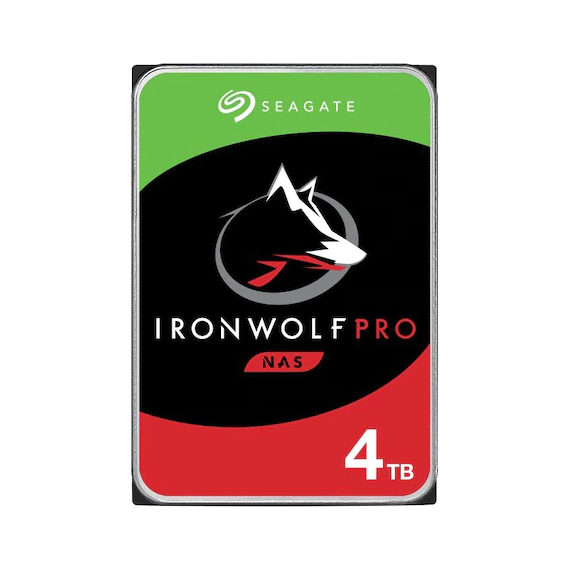 HDD Seagate IronWolf Pro NAS 4TB, 7200rpm, 256MB cache, SATA-III, Capacitate: 4TB