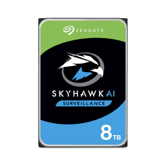 HDD Seagate® SkyHawk™ AI, 8TB, 256MB cache, SATA-III, Size: 8TB
