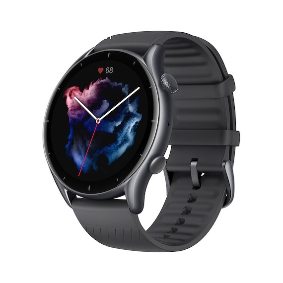 Smartwatch Amazfit GTR 3, Thunder Black, Culoare: Negru