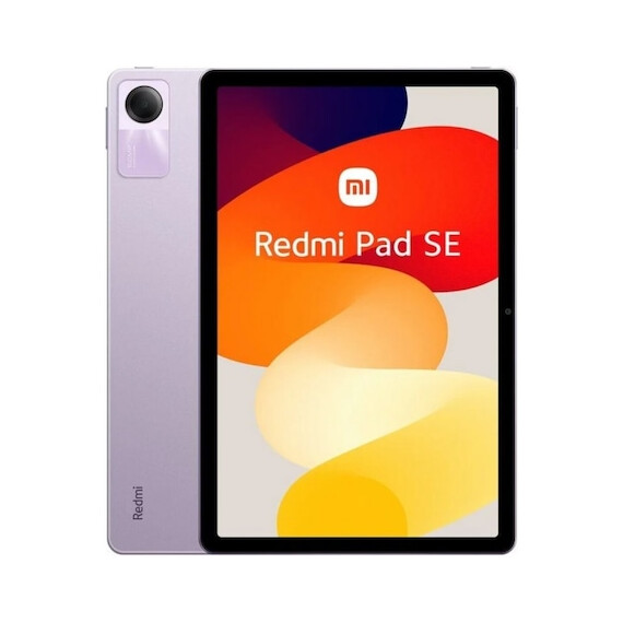 Xiaomi Redmi Pad SE tablet, 8GB RAM, 256GB, Wi-Fi, Lavender Purple, Color: Purple