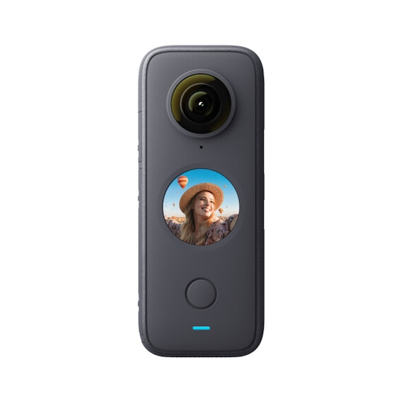 Camera video sport Insta360 ONE X2 , 5.7K, 360° , Waterproof, Negru, Kit: Standalone