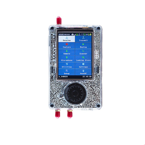 New Generation HackRF One PortaPack H4M Mayhem Signature Edition R10C SDR Radio MAX2837 With Mayhem Firmware Flashed, Bundle: Bundle 4, 2 image New Generation HackRF One PortaPack H4M Mayhem Signature Edition R10C SDR Radio MAX2837 With Mayhem Firmware Flashed, Bundle: Bundle 4, 2 image