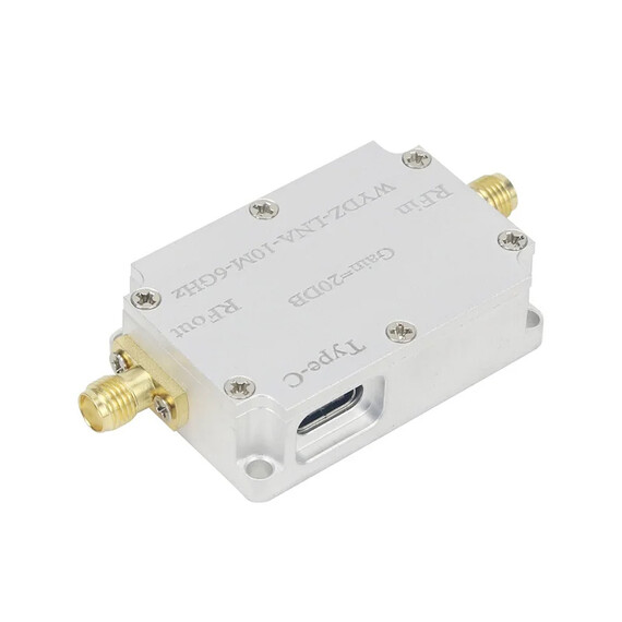 10M-6GHz Low Noise Amplifier Gain 20DB High Flatness LNA RF Signal Driving Receiver Front End, 4 image