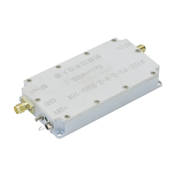 WYDZ-PA-2.4-2.5GHz-10W RF Power Amplifier RF Power Amp (without Heat Sink) with 40dB Gain 10W Output, 2 image