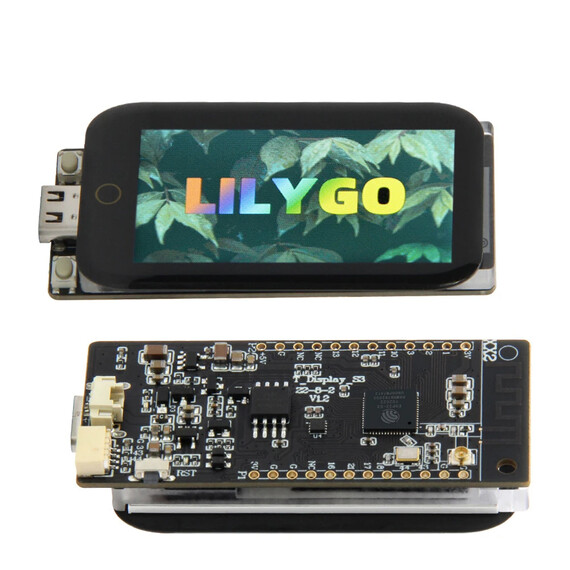LILYGO T-Display-S3 Touch Edition ESP32-S3 Development Board 1.9 inch ST7789 LCD Display, Soldered Pin: No, 2 image LILYGO T-Display-S3 Touch Edition ESP32-S3 Development Board 1.9 inch ST7789 LCD Display, Soldered Pin: No, 2 image