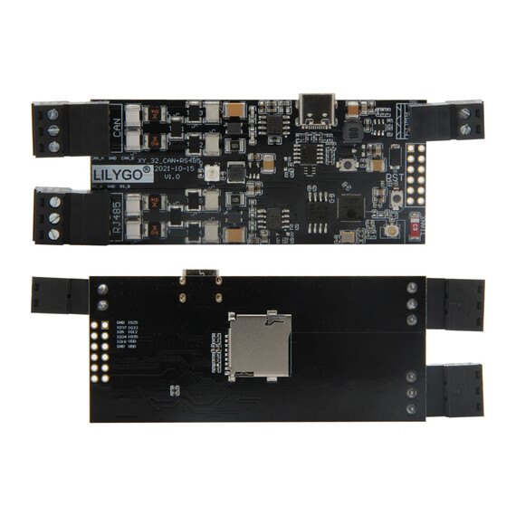 LILYGO® TTGO T-CAN485 ESP32 CAN RS-485 Supports TF Card Development Board, 2 image LILYGO® TTGO T-CAN485 ESP32 CAN RS-485 Supports TF Card Development Board, 2 image
