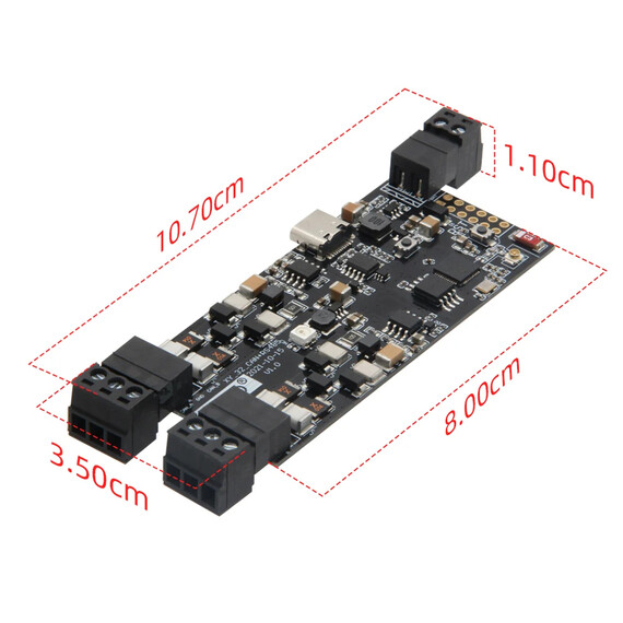 LILYGO® TTGO T-CAN485 ESP32 CAN RS-485 Supports TF Card Development Board, 5 image LILYGO® TTGO T-CAN485 ESP32 CAN RS-485 Supports TF Card Development Board, 5 image