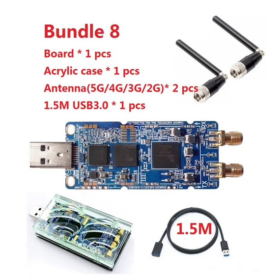 LimeSDR Mini V2.2 Software Defined Radio, Bundle: Bundle 1