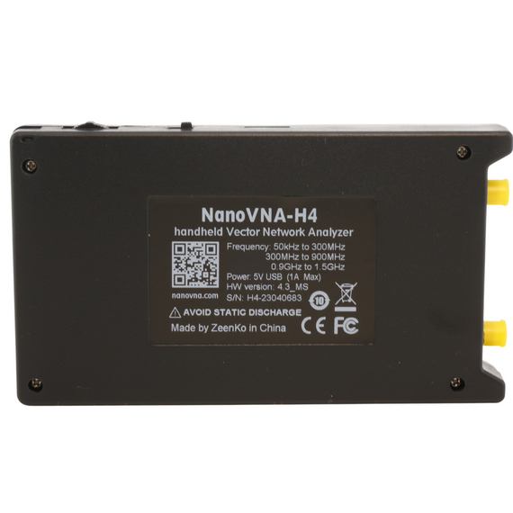 NanoVNA-H4 10Khz-1.5GHz Portable Vector Network Analyzer VNA for MF/HF/VHF/UHF/SHF, 2 image