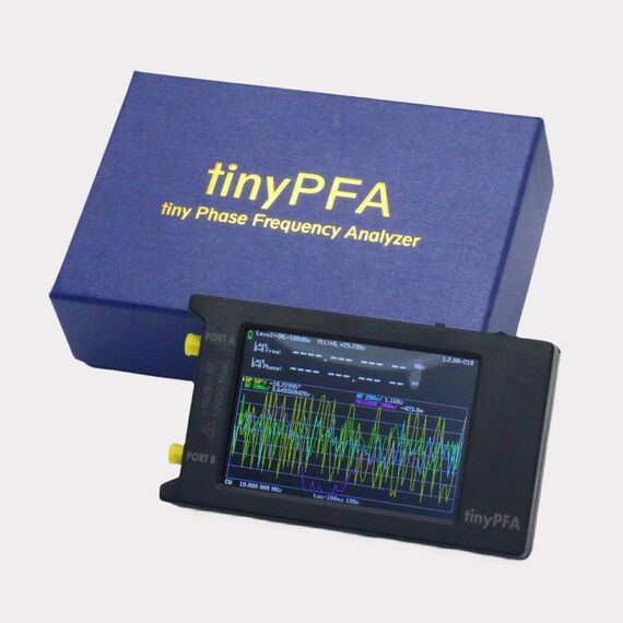 TinyPFA Portable Phase Frequency Analyzer 1MHz-300MHz 10MHz Clock Measurement Precision Phase Analyzer, 2 image