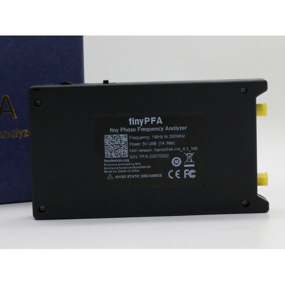 TinyPFA Portable Phase Frequency Analyzer 1MHz-300MHz 10MHz Clock Measurement Precision Phase Analyzer, 6 image