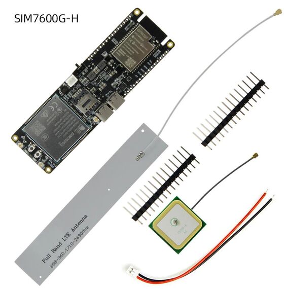 LILYGO TTGO T-SIM7600 ESP32 LTE Cat4/1 4G Development Board SIM7600G-H R2 SIM7600SA-H SIM7600E-H SIM7600E-L1C SIM7600E Module, Model: SIM7600G 16M, Edition: Premium, 2 image