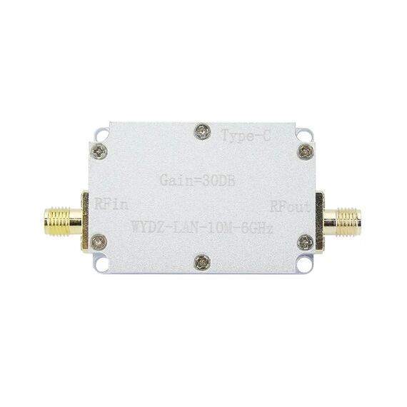 10M-6GHz Low Noise Amplifier Gain 30DB High Flatness LNA Amp RF Signal Driving Receiver Front End, 6 image