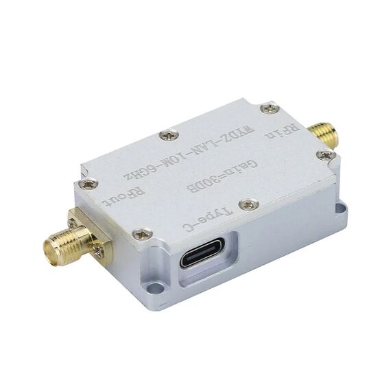 10M-6GHz Low Noise Amplifier Gain 30DB High Flatness LNA Amp RF Signal Driving Receiver Front End, 5 image