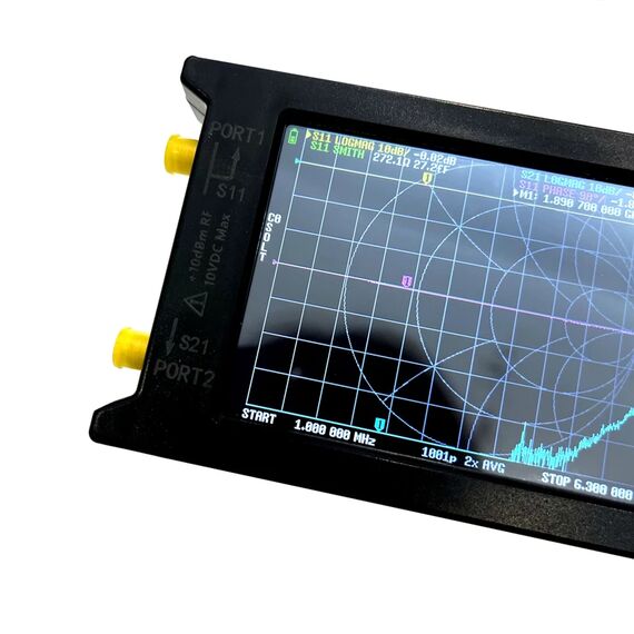 New LiteVNA-64 50kHz-6.3GHz Vector Network Analyzer 3.95" Touch Screen Antenna Analyzer NanoVNA Upgrade, 3 image
