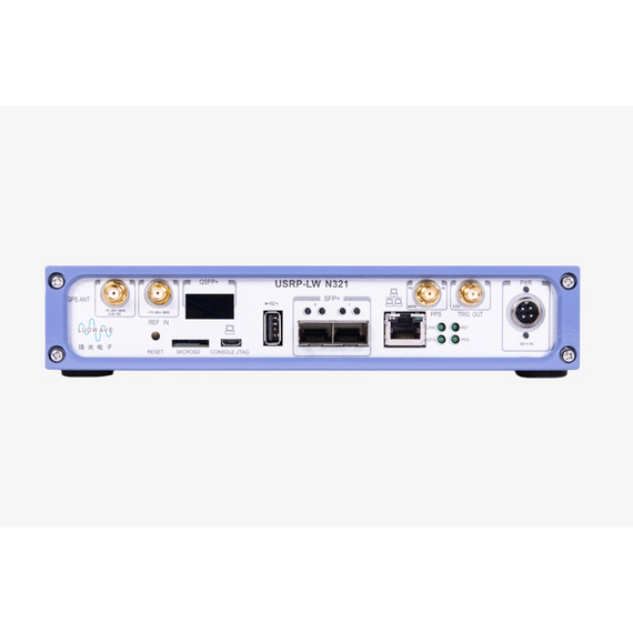 USRP N321 SDR | 2x2 MIMO, 3–6GHz, 200MHz BW, Zynq-7100, QSFP+, SFP+