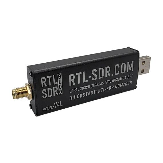 RTL-SDR Blog V4L (Lite) R828S SDR Dongle 500kHz–1.766GHz