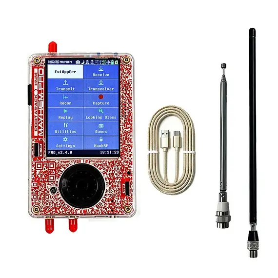 HackRF Pro R1.2.1 with PortaPack H4M Pro Mayhem Signature Edition Without Battery