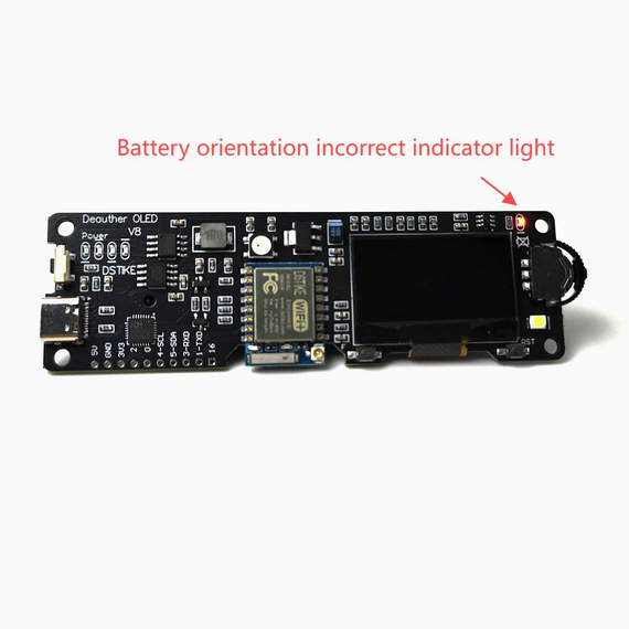 DSTIKE WiFi Deauther OLED V8 Kit ESP8266 2.4GHz Security Testing Board, 5 image