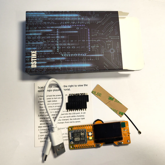 DSTIKE Deauther MiNi V4 ESP8266 OLED 2.4GHz WiFi Security Testing Board, Option: MiNi V4, 5 image