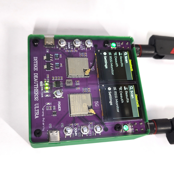 DSTIKE Deauther32 Ultra Dual-Band 2.4GHz 5GHz WiFi Security Testing Tool, 3 image