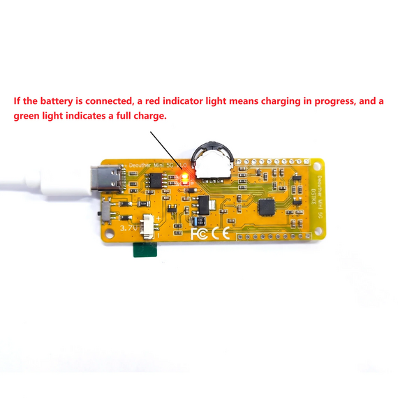 DSTIKE Deauther32 MiNi 5G ESP32-C5 WiFi Security Testing Board, 3 image