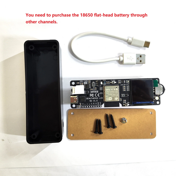 Deauther 32 LCD Kit ESP32-C5 5GHz WiFi Security Auditor, 2 image