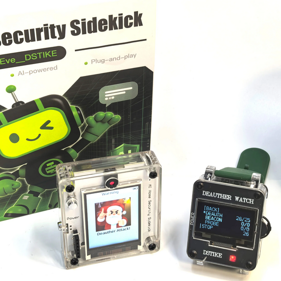 DSTIKE AI Home Security Sidekick Eve ESP32-S3 Network Security Assistant, Version: Only Sidekick, 2 image