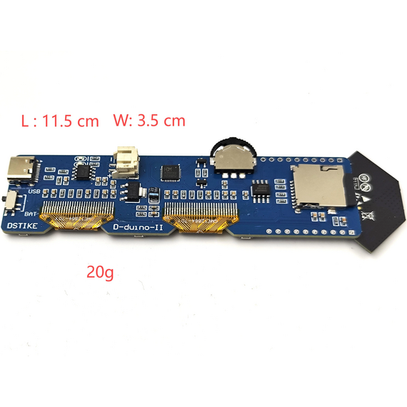 DSTIKE D-duino-32 II Dual Screen ESP32-WROOM-DA IoT Development Board, 4 image