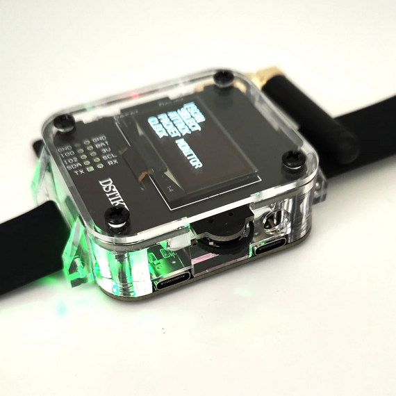 DSTIKE Deauther Watch Z ESP8266 BadUSB 2.4GHz WiFi Security Watch, 4 image