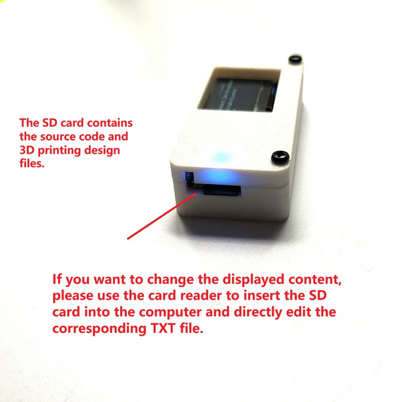 DSTIKE ESP32 Zen Machine Password Reminder ESP32-S3 OLED Display, 3 image