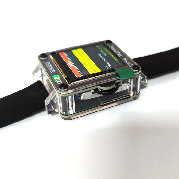DSTIKE Deauther32 Watch MINI ESP32-C5 Dual-Band WiFi 6 Security Testing Watch, 5 image