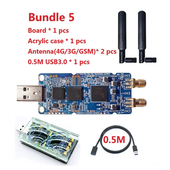 LimeSDR Mini V2.2 Software Defined Radio, Bundle: Bundle 5