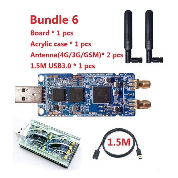LimeSDR Mini V2.2 Software Defined Radio, Bundle: Bundle 6