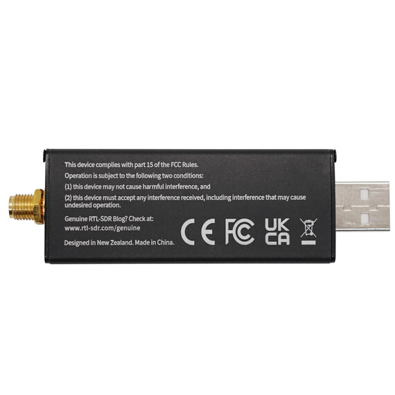 RTL-SDR Blog RTL SDR V4 R828D RTL2832U 1PPM TCXO SMA RTLSDR Software Defined Radio (Dongle Only), 3 image RTL-SDR Blog RTL SDR V4 R828D RTL2832U 1PPM TCXO SMA RTLSDR Software Defined Radio (Dongle Only), 3 image
