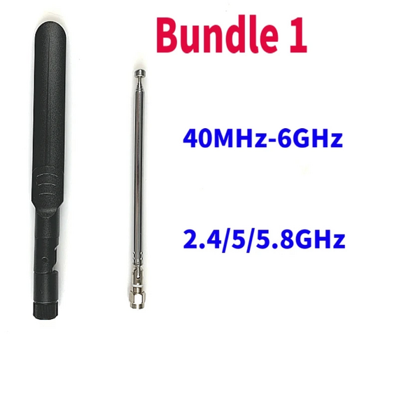 SMA Male Connector Antennas for Software Defined Radio SDR Demo Boards HackRF One, LimeSDR, Bundle: Bundle 1, 2 image