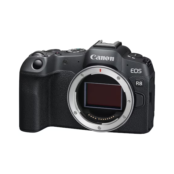 Mirrorless Camera Canon EOS R8, 24MP, 4K, Body, Full Frame, Black
