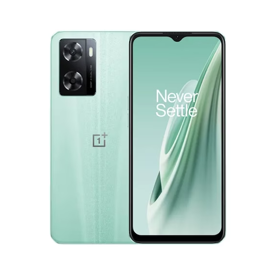 OnePlus Nord N20 SE Mobile Phone, Dual SIM, 128GB, 4GB RAM, 4G, Celestial Black/Jade Wave, Color: Jade Wave