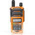 Statie radio portabila emisie receptie, Walkie Talkie Baofeng UV-9R Pro, 128 Canale, Dual Band, Acumulator 2800 mAh, Orange, Color: Orange Statie radio portabila emisie receptie, Walkie Talkie Baofeng UV-9R Pro, 128 Canale, Dual Band, Acumulator 2800 mAh, Orange, Color: Orange